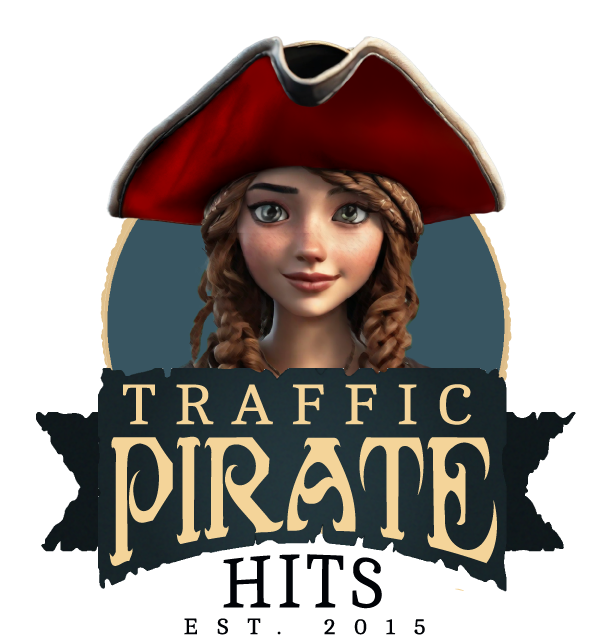 Traffic Pirate Hits Transparent Logo